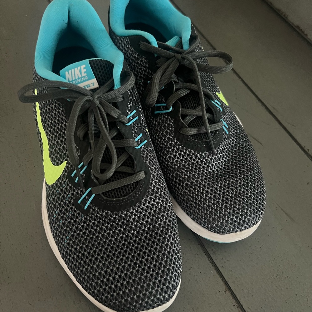Nike Training Shoes Black and Blue